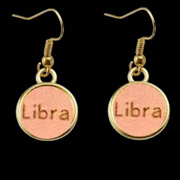 LIBRA EARRINGS - Picture 1 of 2